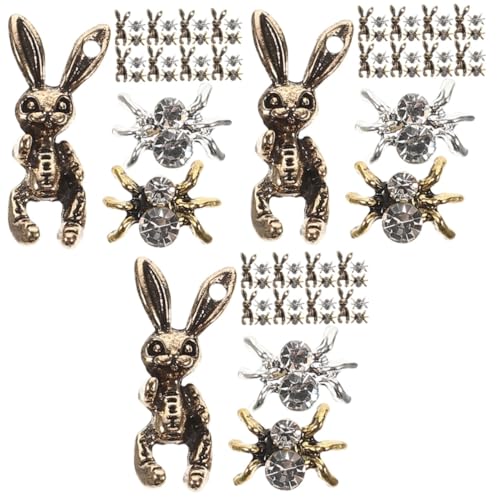 VALICLUD 3 Sätze Schmuck Mit Nageldiamanten Reiz Nagel Charms Nagel Charme Nageldekoration Cartoon-nagelanhänger Nagelzauber Strass-nägel-anhänger Metall 30 Stück * 3 VALICLUD 3 Sätze Schmuck Mit Nageldiamanten Reiz Nagel Charms Nagel Charme Nageldekoration Cartoon-nagelanhänger Nagelzauber Strass-nägel-anhänger Metall 30 Stück * 3 von VALICLUD