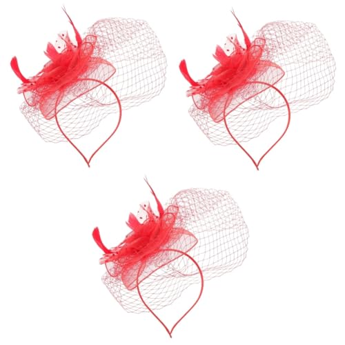 VALICLUD 3 Stück Federkopf Und Haarzubehör Hüte Für Frauen Party Braut- Kopfschmuck Hochzeit Brautschleier Junggesellenabschied Stirnband Haarschmuck Für Die Braut Plastik VALICLUD 3 Stück Federkopf Und Haarzubehör Hüte Für Frauen Party Braut- Kopfschmuck Hochzeit Brautschleier Junggesellenabschied Stirnband Haarschmuck Für Die Braut Plastik von VALICLUD