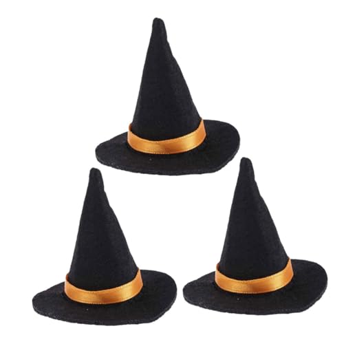 VALICLUD 3 Stück Mini Hexenhut Weinflaschen Topper Dekorative Requisiten für Halloween Party Kreative Tischdekoration Vielseitige Verwendungsmöglichkeiten VALICLUD 3 Stück Mini Hexenhut Weinflaschen Topper Dekorative Requisiten für Halloween Party Kreative Tischdekoration Vielseitige Verwendungsmöglichkeiten von VALICLUD