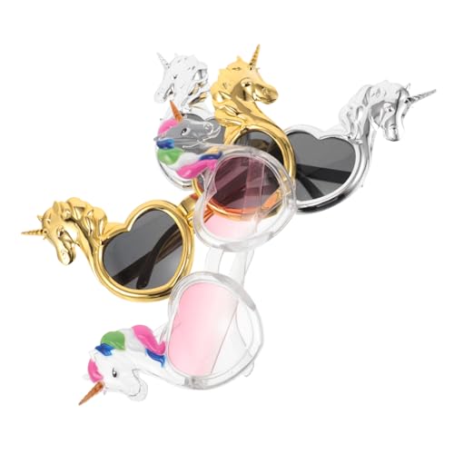 VALICLUD 3 Stück Regenbogen -Einhornbrille Foto-Sonnenbrille Neuheit Geburtstag Sonnenbrille Mode Sonnenbrillen -Sonnenbrillen- Partybevorzugung für Erwachsene Abs VALICLUD 3 Stück Regenbogen -Einhornbrille Foto-Sonnenbrille Neuheit Geburtstag Sonnenbrille Mode Sonnenbrillen -Sonnenbrillen- Partybevorzugung für Erwachsene Abs von VALICLUD