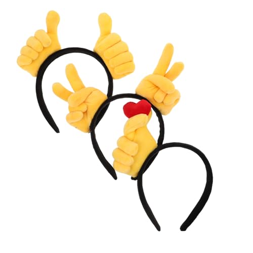 VALICLUD 3 Stück Süße Haar Accessoires Zum Geburtstag Lustiges Haarband Neuartiges Handgesten Stirnband Mehrzweck Party Requisiten Lustige Party Requisiten Fingergesten Kopfbedeckung VALICLUD 3 Stück Süße Haar Accessoires Zum Geburtstag Lustiges Haarband Neuartiges Handgesten Stirnband Mehrzweck Party Requisiten Lustige Party Requisiten Fingergesten Kopfbedeckung von VALICLUD