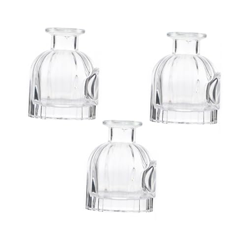 VALICLUD 3 Stück Teiliges Glas Aromatherapie Diffuser Flaschen Transparent Langlebig Duftöl Behälter für Zuhause Schlafzimmer Badezimmer ohne Holzverschluss VALICLUD 3 Stück Teiliges Glas Aromatherapie Diffuser Flaschen Transparent Langlebig Duftöl Behälter für Zuhause Schlafzimmer Badezimmer ohne Holzverschluss von VALICLUD