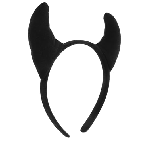 VALICLUD 3 Stück Teiliges Halloween Teufelshorn Haarreif Leichter Kopfschmuck aus Kunststoff und Bequem und Hautfreundlich für Kostüme und Partyfotos Kreatives Design für Festliche von VALICLUD