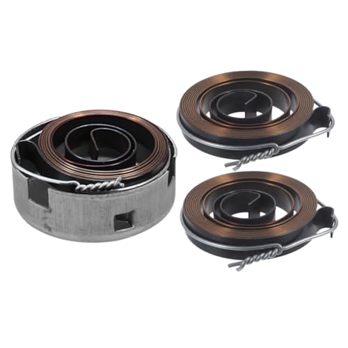 VALICLUD 3 Stück Teiliges Quill Return Coil Springs für Bohrpresse Langlebige Stahlfedern mit Effektiver Vibrations Geräuschdämpfung Geeignet für Holzbearbeitung von VALICLUD