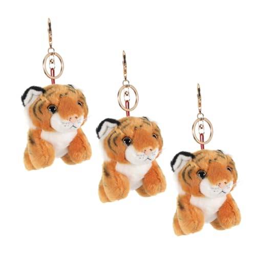 VALICLUD 3stücke Plüschtiger Schlüsselanhänger Süße Stofftiere Zum Anhängen Als Partygeschenk Oder Geburtstagsgeschenk Attraktives Tiger-design Für Rucksäcke Und Taschen VALICLUD 3stücke Plüschtiger Schlüsselanhänger Süße Stofftiere Zum Anhängen Als Partygeschenk Oder Geburtstagsgeschenk Attraktives Tiger-design Für Rucksäcke Und Taschen von VALICLUD