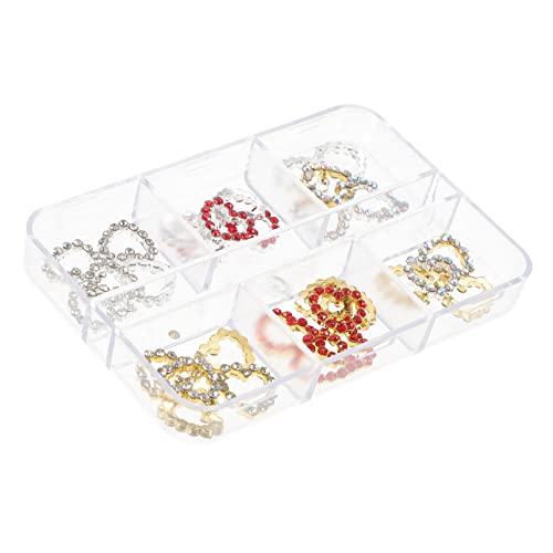 VALICLUD 30 Stück Herz Nagel Charms Strasssteine für Nail Art Diy Nageldekoration Farbenfrohe Nagelaccessoires für Fingernägel und Fußnägel VALICLUD 30 Stück Herz Nagel Charms Strasssteine für Nail Art Diy Nageldekoration Farbenfrohe Nagelaccessoires für Fingernägel und Fußnägel von VALICLUD