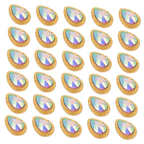 VALICLUD 30 Stück Nagel Dekoration Strasssteine Rhinestone Gems für Maniküre DIY Nagelschmuck für und Mädchen für Kreative Nail Art Designs VALICLUD 30 Stück Nagel Dekoration Strasssteine Rhinestone Gems für Maniküre DIY Nagelschmuck für und Mädchen für Kreative Nail Art Designs von VALICLUD