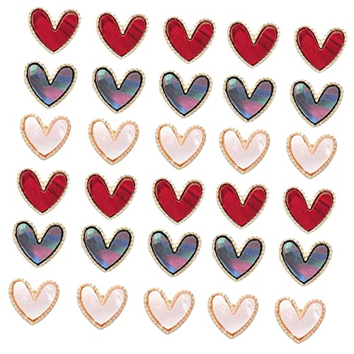 VALICLUD 30 Stück Teiliges Herzförmiges Nageldesign aus Legierung Kleine Maniküre Dekorationen Charmante Nail Art Accessoires für Freundinnen Diy Nail Art Schmuck für Party und Alltag VALICLUD 30 Stück Teiliges Herzförmiges Nageldesign aus Legierung Kleine Maniküre Dekorationen Charmante Nail Art Accessoires für Freundinnen Diy Nail Art Schmuck für Party und Alltag von VALICLUD