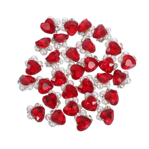 VALICLUD 30 Stück Teiliges Nagel Strasssteine Rot Glänzend Nail Art Schmuck Dazzling Charms für Frauen DIY Maniküre Salon und Alltag Party Nageldekoration VALICLUD 30 Stück Teiliges Nagel Strasssteine Rot Glänzend Nail Art Schmuck Dazzling Charms für Frauen DIY Maniküre Salon und Alltag Party Nageldekoration von VALICLUD