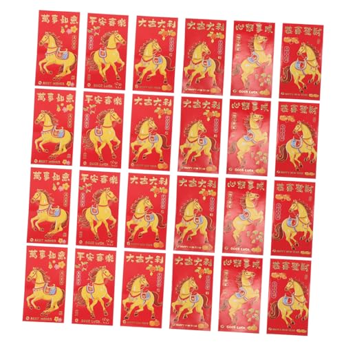 VALICLUD 300 Stk. Kreative Rote Umschläge Für Das Jahr Des Pferdes Frühlingsrote Umschläge Chinesisches Hongbao Chinesisches Hong-bao Frühlingsfest Hongbao Rote Neujahr Gewebe VALICLUD 300 Stk. Kreative Rote Umschläge Für Das Jahr Des Pferdes Frühlingsrote Umschläge Chinesisches Hongbao Chinesisches Hong-bao Frühlingsfest Hongbao Rote Neujahr Gewebe von VALICLUD