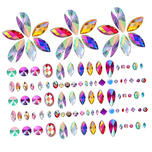 VALICLUD 300 Stück Flachrücken Strasssteine für Nail Art und Diy Bastelprojekte Glänzende nicht Selbstklebende Schmucksteine Gemischten Farben für Designs und Dekorationen VALICLUD 300 Stück Flachrücken Strasssteine für Nail Art und Diy Bastelprojekte Glänzende nicht Selbstklebende Schmucksteine Gemischten Farben für Designs und Dekorationen von VALICLUD