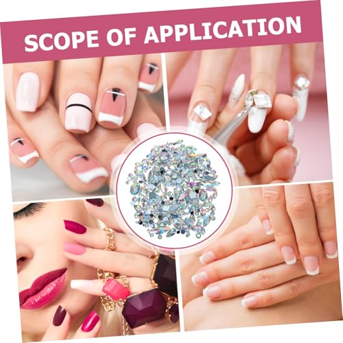 VALICLUD 300 Stück Flatback Strasssteine Nail Charms für DIY Nagelschmuck Flache Rückseite Vielseitig für Nägel Smartphone Schuhe Schmuckverzierung Weiß Ab Glitzersteine VALICLUD 300 Stück Flatback Strasssteine Nail Charms für DIY Nagelschmuck Flache Rückseite Vielseitig für Nägel Smartphone Schuhe Schmuckverzierung Weiß Ab Glitzersteine von VALICLUD