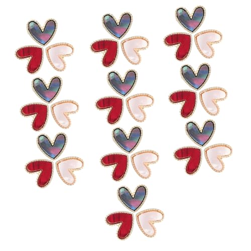 VALICLUD 30Stücke Herzform Nagelkunst Dekore DIY Ornament Zubehör Für Maniküre Praktische Anwendung Salons Und Zuhause Langlebig VALICLUD 30Stücke Herzform Nagelkunst Dekore DIY Ornament Zubehör Für Maniküre Praktische Anwendung Salons Und Zuhause Langlebig von VALICLUD