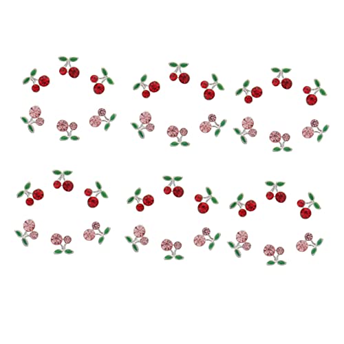 VALICLUD 36 Stück Teiliges Kirsch Nagelcharms Fruchtige Nagelstuds für Kreative Nagelkunst Geeignet für DIY Nail Art und Professionelle Maniküre VALICLUD 36 Stück Teiliges Kirsch Nagelcharms Fruchtige Nagelstuds für Kreative Nagelkunst Geeignet für DIY Nail Art und Professionelle Maniküre von VALICLUD