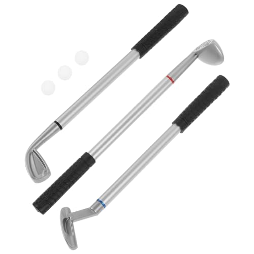 VALICLUD 3Sätze Golf Kugelschreiber Teiliges Golf für Büro und Schwarzem Blauem und Nachfüllmine Perfektes für Golf Enthusiasten von VALICLUD