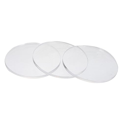 VALICLUD 3Stücke Tonpressplatten Runde DIY Clay Modellierwerkzeuge Transparente Tondruckplatten für Skulpturen für Anfänger und Profis VALICLUD 3Stücke Tonpressplatten Runde DIY Clay Modellierwerkzeuge Transparente Tondruckplatten für Skulpturen für Anfänger und Profis von VALICLUD