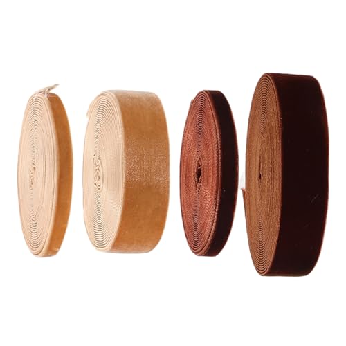 VALICLUD 4 Rollen Geschenkband Zum Selbermachen, Basteln, Verpacken, Polyesterband, Mehrzweck-verpackungsbänder, Bastelband, 4,5 M VALICLUD 4 Rollen Geschenkband Zum Selbermachen, Basteln, Verpacken, Polyesterband, Mehrzweck-verpackungsbänder, Bastelband, 4,5 M von VALICLUD