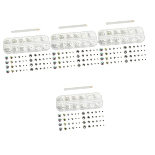 VALICLUD 4 Sätze Flatboden -Diamantnagelschmuck Nailart-Strasssteine UV Kunst Polieren Charms für Nagelzubehör Nägel Nageldekoration Nagelanhänger mit flacher Rückseite Glas VALICLUD 4 Sätze Flatboden -Diamantnagelschmuck Nailart-Strasssteine UV Kunst Polieren Charms für Nagelzubehör Nägel Nageldekoration Nagelanhänger mit flacher Rückseite Glas von VALICLUD