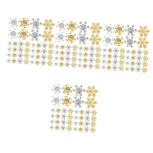 VALICLUD 4 Sätze Flocken Dekorations Stilvolle Verschleißfeste Nagelkunst Für Feiertags Nägel Geschenkidee 40 Stück * 4 VALICLUD 4 Sätze Flocken Dekorations Stilvolle Verschleißfeste Nagelkunst Für Feiertags Nägel Geschenkidee 40 Stück * 4 von VALICLUD