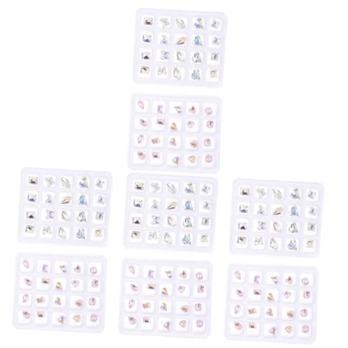VALICLUD 4 Sätze Glitzer Strasssteine Für Nägel Flache Rückseite Nail Art Zubehör Diy Nageldekor Glänzende Kristallperlen Für Maniküre Und Nail Design 40 Stück * 4 VALICLUD 4 Sätze Glitzer Strasssteine Für Nägel Flache Rückseite Nail Art Zubehör Diy Nageldekor Glänzende Kristallperlen Für Maniküre Und Nail Design 40 Stück * 4 von VALICLUD