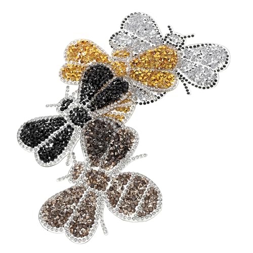 VALICLUD 4 Stück Bienen Strass Flicken Zum Aufbügeln Heizplatte Discokugel Flicken Aufnäher Zum Aufbügeln Strass Eisen Basteln Hut Flicken Massenware Bienen Stickerei Flicken VALICLUD 4 Stück Bienen Strass Flicken Zum Aufbügeln Heizplatte Discokugel Flicken Aufnäher Zum Aufbügeln Strass Eisen Basteln Hut Flicken Massenware Bienen Stickerei Flicken von VALICLUD