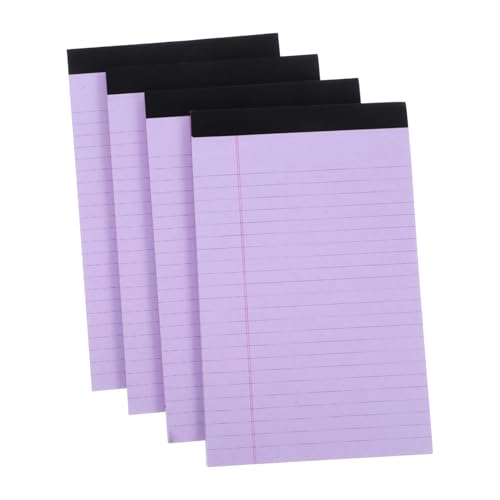 VALICLUD 4 Stück Notizblock Abreißbare Liniertes Notizbuch für Büro und Schule Tragbar Einfach für To Do Listen und Erinnerungen VALICLUD 4 Stück Notizblock Abreißbare Liniertes Notizbuch für Büro und Schule Tragbar Einfach für To Do Listen und Erinnerungen von VALICLUD