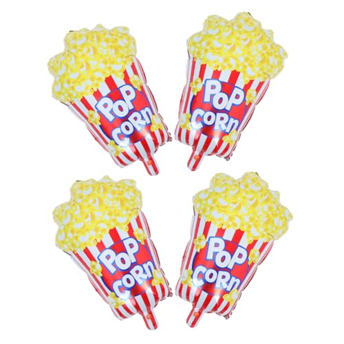 VALICLUD 4 Stück Popcornballon Film-popcorn-ballon Popcorn-dekorationen Geburtstagsfeier Snack Dekorationen Popcorn-partyzubehör Partydekorationen Zum Thema Film Ballondekor Aluminiumfolie VALICLUD 4 Stück Popcornballon Film-popcorn-ballon Popcorn-dekorationen Geburtstagsfeier Snack Dekorationen Popcorn-partyzubehör Partydekorationen Zum Thema Film Ballondekor Aluminiumfolie von VALICLUD