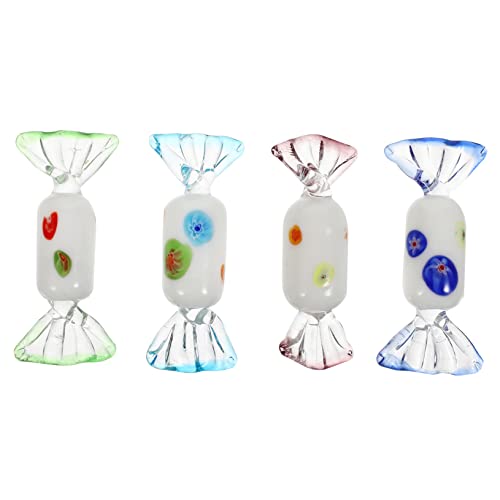 VALICLUD 4 Stück Süßigkeiten Deko Teiliges Farbige Candy Ornamente Lebensnahe Glasfiguren für Tischdekoration Japanischer Stil VALICLUD 4 Stück Süßigkeiten Deko Teiliges Farbige Candy Ornamente Lebensnahe Glasfiguren für Tischdekoration Japanischer Stil von VALICLUD