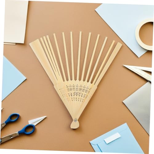 VALICLUD 4 Stück Teiliges Fächergestell für Diy Handfächer Faltbarer Japanischer Fächerrahmen Naturbelassen Leicht und für Hochzeiten Partys und Heimdekoration VALICLUD 4 Stück Teiliges Fächergestell für Diy Handfächer Faltbarer Japanischer Fächerrahmen Naturbelassen Leicht und für Hochzeiten Partys und Heimdekoration von VALICLUD