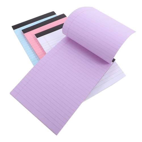 VALICLUD 4 Teiliges Notizbuch Notizblock Junior Rechtsblöcke Dinge Für Server Blöcke Schreibblock Ästhetischer Schulbedarf Kleine Notizblöcke Rechtsblöcke Lilafarbener VALICLUD 4 Teiliges Notizbuch Notizblock Junior Rechtsblöcke Dinge Für Server Blöcke Schreibblock Ästhetischer Schulbedarf Kleine Notizblöcke Rechtsblöcke Lilafarbener von VALICLUD
