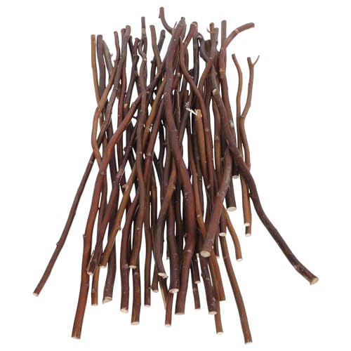 VALICLUD 40 Stück Zweige aus Holz zum Basteln, gedrehte Stäbchen, natürliche Zweige, Foto-Requisiten, Holzbastelstäbe, Bastelstäbe, Zweig, Hintergrund, Weidenzweige zum Basteln von Teebaum, Birke VALICLUD 40 Stück Zweige aus Holz zum Basteln, gedrehte Stäbchen, natürliche Zweige, Foto-Requisiten, Holzbastelstäbe, Bastelstäbe, Zweig, Hintergrund, Weidenzweige zum Basteln von Teebaum, Birke von VALICLUD