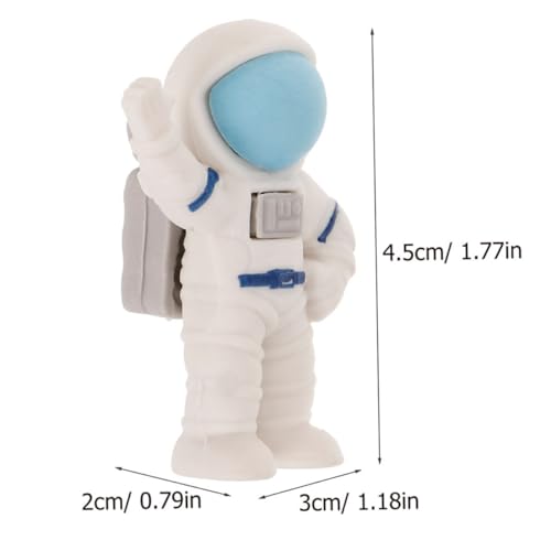 VALICLUD 48 Stück Teiliges Astronaut Radiergummi Kleines Spacethemed Radiergummi für Schulbedarf mit Dekorativem Design als Geburtstags mitgebsel und Klassenzimmer von VALICLUD