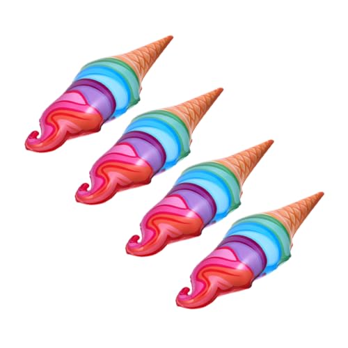 VALICLUD 4Stücke Aufblasbare Eistüte Dekoration aus Party Requisite für Kindergeburtstage Eistüten Kreative für Unvergessliche Feiern VALICLUD 4Stücke Aufblasbare Eistüte Dekoration aus Party Requisite für Kindergeburtstage Eistüten Kreative für Unvergessliche Feiern von VALICLUD