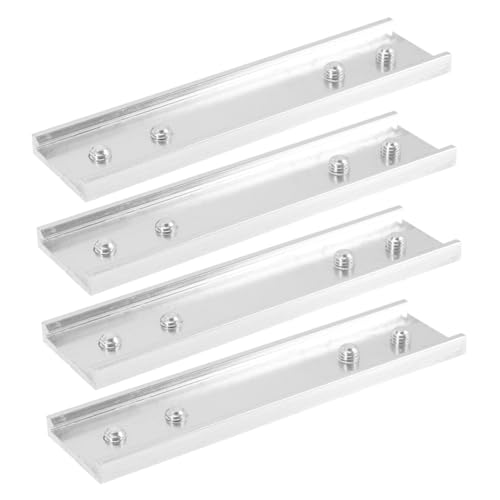 VALICLUD 4Stücke Vorhangschienenverbinder aus Gebogene Schienenverbindungen für Vielseitige Installation von Vorhängen Design für Wohn und Büroräume Kompatibel von VALICLUD