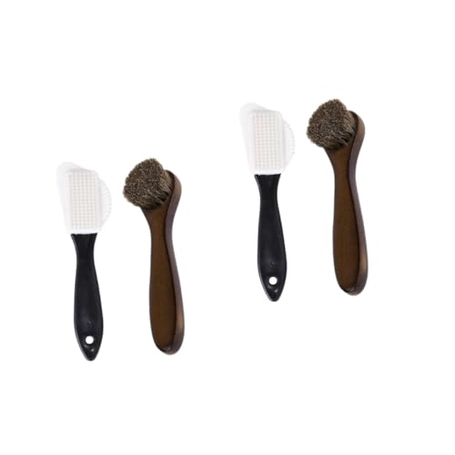 VALICLUD 4stücke Schuhbürste Mit Holzgriff Pflegebürste Für Wildlederschuhe Ergonomisches Design Für Mühelose Anwendung Für Schuhe Stiefel Und Möbelpflege VALICLUD 4stücke Schuhbürste Mit Holzgriff Pflegebürste Für Wildlederschuhe Ergonomisches Design Für Mühelose Anwendung Für Schuhe Stiefel Und Möbelpflege von VALICLUD