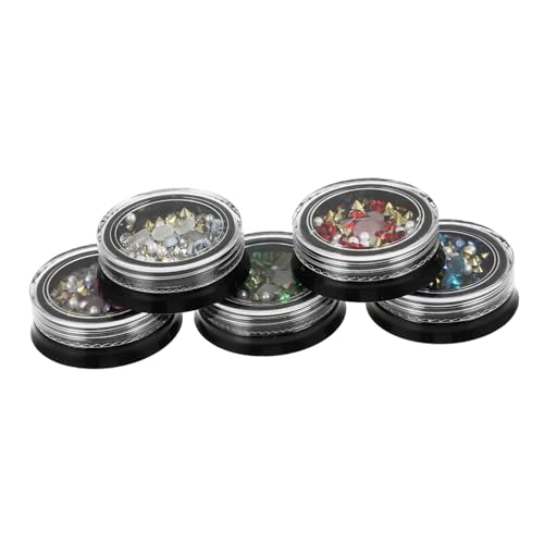 VALICLUD 5 Boxen Nail Art Dekorationen Blumen Nagel Schmuck Strasssteine Metall Rosen Charms für DIY Nageldesign Fingernägel und Zehennägel Geeignet Vielseitig Kombinierbar VALICLUD 5 Boxen Nail Art Dekorationen Blumen Nagel Schmuck Strasssteine Metall Rosen Charms für DIY Nageldesign Fingernägel und Zehennägel Geeignet Vielseitig Kombinierbar von VALICLUD