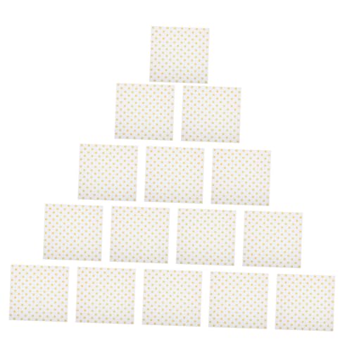 VALICLUD 5 Sätze Bedruckte Servietten Papierservietten mit Leinengefühl gemustert Rosa Pastell Blumen- erste dekoratives Seidenpapier Partytischservietten entzückende Partyservietten Golden von VALICLUD