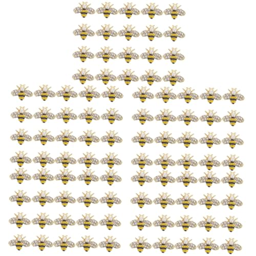 VALICLUD 5 Sätze Bienen Nagel Charms Legierung Nail Art Schmuck Für Kreative Maniküre Diy Nageldekoration Für Zuhause Und Professionelle Anwendungen 20 Stück * 5 VALICLUD 5 Sätze Bienen Nagel Charms Legierung Nail Art Schmuck Für Kreative Maniküre Diy Nageldekoration Für Zuhause Und Professionelle Anwendungen 20 Stück * 5 von VALICLUD