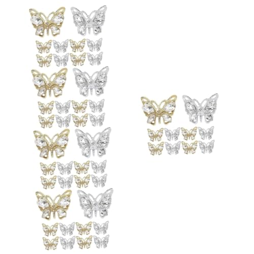 VALICLUD 5 Sätze Bohrer Für Nagelschmuck Nagelkunstzubehör Nagelanhänger Süß Nagel Charms Trendy Schmetterlingsanhänger Nageln Nailart-strasssteine Legierung 10 Stück * 5 VALICLUD 5 Sätze Bohrer Für Nagelschmuck Nagelkunstzubehör Nagelanhänger Süß Nagel Charms Trendy Schmetterlingsanhänger Nageln Nailart-strasssteine Legierung 10 Stück * 5 von VALICLUD
