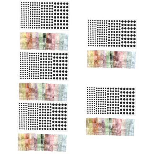VALICLUD 5 Sätze Diamantaufkleber Reiz Rave Machen Abziehbilder Edelsteine Uv Gesicht Strass Juwelen Gesichtsaufkleber Gesichtsschmuck Zum Schminken Acryl 12 Blätter * 5 VALICLUD 5 Sätze Diamantaufkleber Reiz Rave Machen Abziehbilder Edelsteine Uv Gesicht Strass Juwelen Gesichtsaufkleber Gesichtsschmuck Zum Schminken Acryl 12 Blätter * 5 von VALICLUD