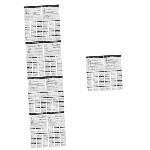 VALICLUD 5 Sätze Garantiekarte Gerätereparaturkarten Gerätewartungskarte Anleitungskarten Zur Tassenpflege Wartungskarte Für Geräte Papier 200 Stück * 5 VALICLUD 5 Sätze Garantiekarte Gerätereparaturkarten Gerätewartungskarte Anleitungskarten Zur Tassenpflege Wartungskarte Für Geräte Papier 200 Stück * 5 von VALICLUD