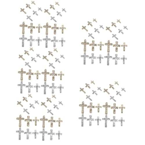 VALICLUD 5 Sätze Legierung Kreuz Schmuck Strass Strass Nagel Charms Legierung Nagel Charms Crossnail Charms Nagel Dekoration Nagel Dekore Nägel Zubehör Kawaii Nagel Charms 60 Stück * 5 VALICLUD 5 Sätze Legierung Kreuz Schmuck Strass Strass Nagel Charms Legierung Nagel Charms Crossnail Charms Nagel Dekoration Nagel Dekore Nägel Zubehör Kawaii Nagel Charms 60 Stück * 5 von VALICLUD