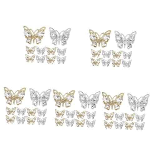 VALICLUD 5 Sätze Nagelschmuck Bohrer Für Nagel Schmetterling Charms Süße Nagel Charms Trendy Schmetterling Nägel Nagelkunst Zubehör Nagelkunst Schmetterling Bunte Nagel Strass 10 Stück * 5 VALICLUD 5 Sätze Nagelschmuck Bohrer Für Nagel Schmetterling Charms Süße Nagel Charms Trendy Schmetterling Nägel Nagelkunst Zubehör Nagelkunst Schmetterling Bunte Nagel Strass 10 Stück * 5 von VALICLUD