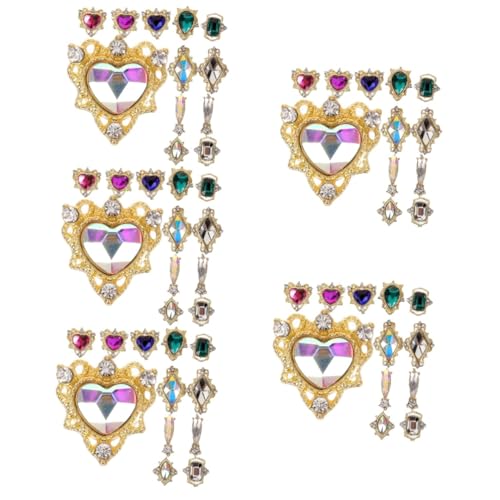 VALICLUD 5 Sätze Nail Rhinestones Fächer mit Herzformen Glitzersteinen für Nagelkunst Dekoration für Diy Maniküre Glänzende und Vielseitige Nail Jewels VALICLUD 5 Sätze Nail Rhinestones Fächer mit Herzformen Glitzersteinen für Nagelkunst Dekoration für Diy Maniküre Glänzende und Vielseitige Nail Jewels von VALICLUD