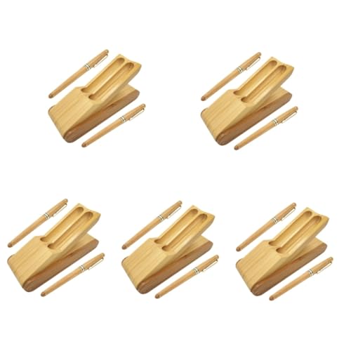 VALICLUD 5 Sätze Stift-Set Signierstifte für Büro Stift wiederverwendbarer Füllfederhalter Tinte Füllfederhalter Schreiben, Signieren, Stift Multifunktionsstift Etui Bambus VALICLUD 5 Sätze Stift-Set Signierstifte für Büro Stift wiederverwendbarer Füllfederhalter Tinte Füllfederhalter Schreiben, Signieren, Stift Multifunktionsstift Etui Bambus von VALICLUD