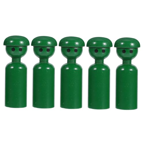 VALICLUD 5 Stück Holzpuppenspielzeug Miniaturspielzeug Für Mädchen Cartoon-lernspielzeug Lernspielzeug Für Kleinkinder Lernen Cartoon-Figuren Aus Holz Holzkindspielzeug Holzfiguren Green VALICLUD 5 Stück Holzpuppenspielzeug Miniaturspielzeug Für Mädchen Cartoon-lernspielzeug Lernspielzeug Für Kleinkinder Lernen Cartoon-Figuren Aus Holz Holzkindspielzeug Holzfiguren Green von VALICLUD