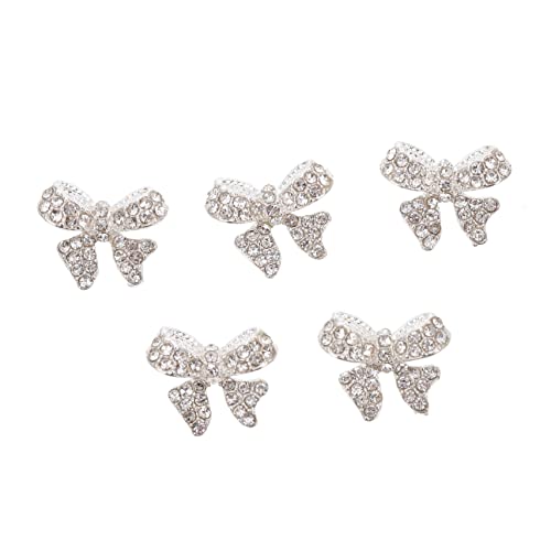 VALICLUD 5 Stück Teiliges Manicure Nail Art mit Schleifen Charms Elegante Nageldekorationen für Damen und Mädchen Geeignet für DIY und Professionelle Maniküre Feine Strassverzierungen VALICLUD 5 Stück Teiliges Manicure Nail Art mit Schleifen Charms Elegante Nageldekorationen für Damen und Mädchen Geeignet für DIY und Professionelle Maniküre Feine Strassverzierungen von VALICLUD