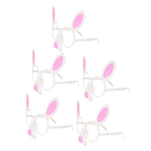 VALICLUD 5 Stück kreative Brillen dartscheibe mitgebsel onsie fasching kindl the present geschke geburtstags die bescherung schnapsgläser Hasenbrille lustige brille Weiß VALICLUD 5 Stück kreative Brillen dartscheibe mitgebsel onsie fasching kindl the present geschke geburtstags die bescherung schnapsgläser Hasenbrille lustige brille Weiß von VALICLUD