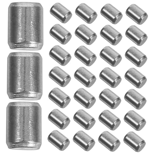 VALICLUD 50 Stück Dowel Pin Zylindrische Positionierstifte für Möbelregale Metallbefestigung Präzise Stabilität Langlebig Poliert für Industrie Montage Reparatur VALICLUD 50 Stück Dowel Pin Zylindrische Positionierstifte für Möbelregale Metallbefestigung Präzise Stabilität Langlebig Poliert für Industrie Montage Reparatur von VALICLUD