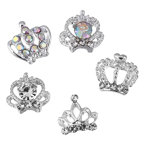 VALICLUD 50 Stück Krone Charms Maniküre Dekorationen Diy Nail Art Zubehör für Designs für Persönlichen Gebrauch VALICLUD 50 Stück Krone Charms Maniküre Dekorationen Diy Nail Art Zubehör für Designs für Persönlichen Gebrauch von VALICLUD
